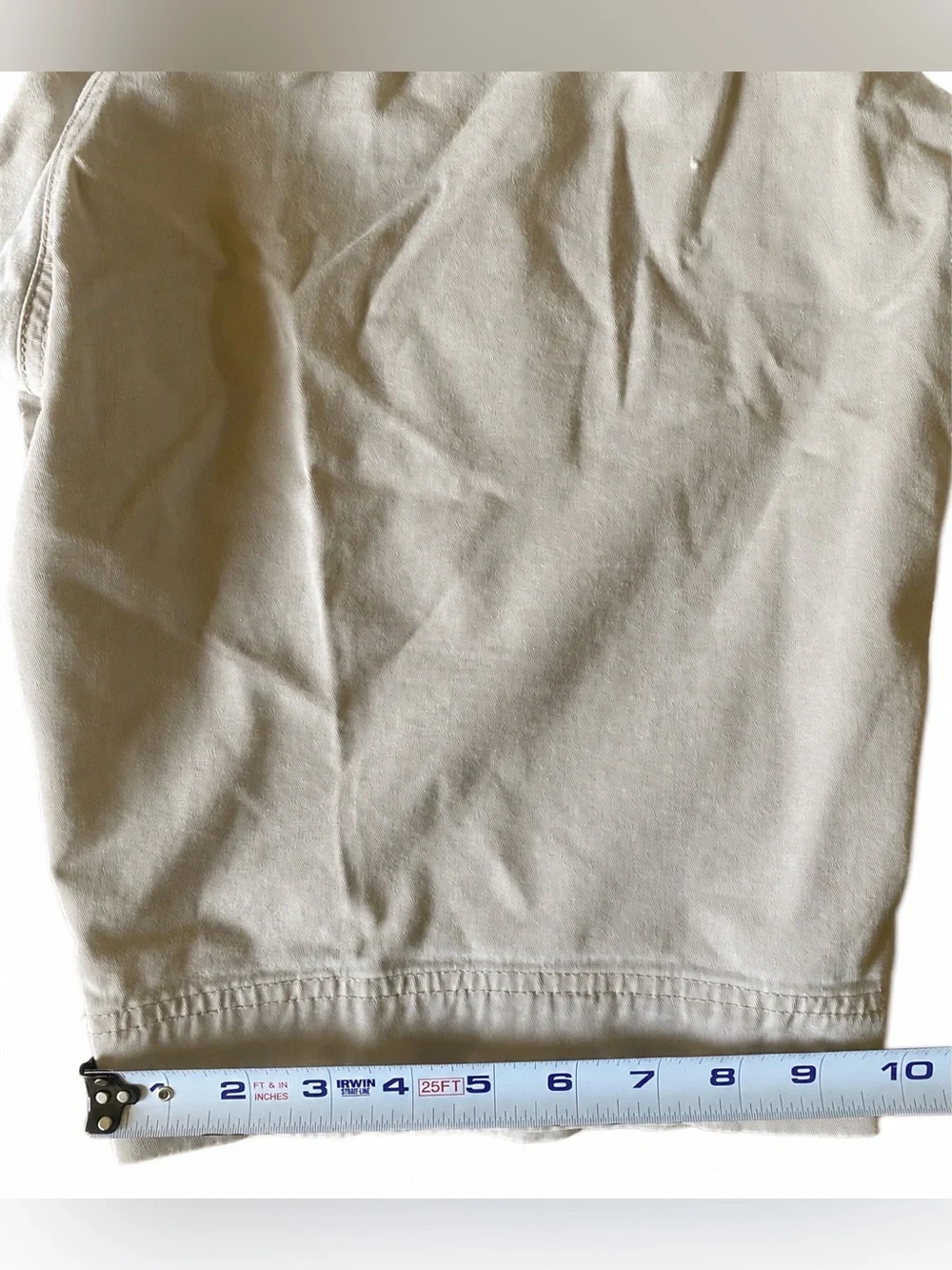 Chico's Light Beige Bermuda Shorts 14 - Picture 5 of 9